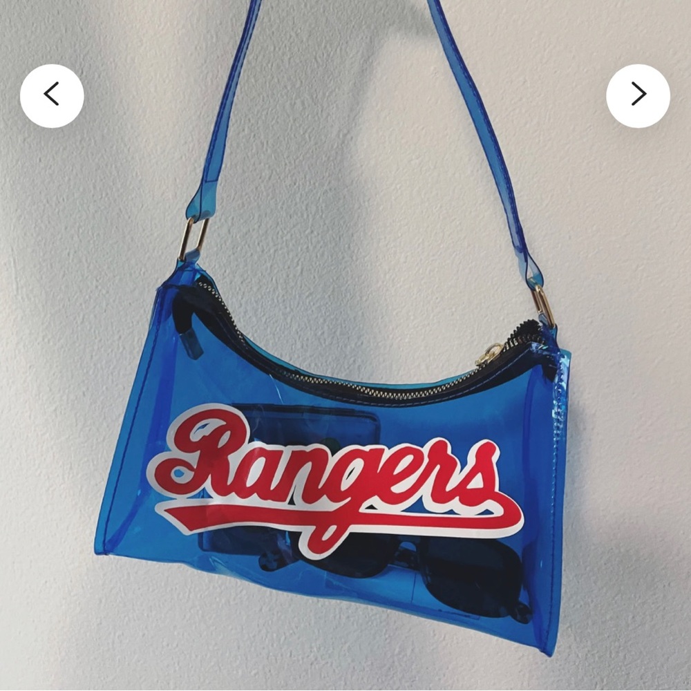 Texas rangers clear stadium bag